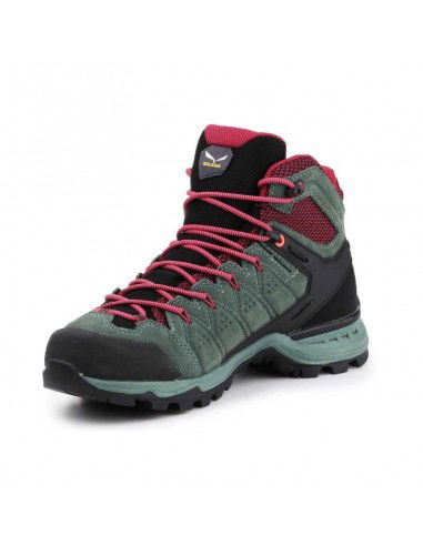 Salewa Alp Mate Mid 61385-5085 Γυναικεία Ορειβατικά Μποτάκια Αδιάβροχα Πράσινα Salewa Alp Mate Mid 61385-5085 Γυναικεία Ορειβατικά Μποτάκια Αδιάβροχα Πράσινα
