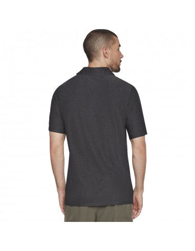 Skechers Go Dri All Day Ανδρικό T-shirt Polo Γκρι MTO78-BKCC Skechers Go Dri All Day Ανδρικό T-shirt Polo Γκρι MTO78-BKCC