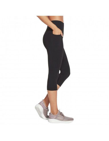 Skechers Γυναικείο Capri Κολάν Μαύρο W2CP2-BLK Skechers Γυναικείο Capri Κολάν Μαύρο W2CP2-BLK