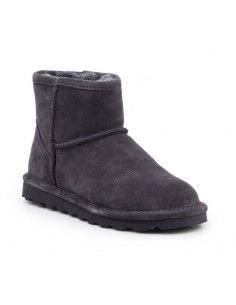 Bearpaw Alyssa Δερμάτινα Γυναικεία Μποτάκια Γκρι 2130W-030