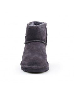 Bearpaw Alyssa Δερμάτινα Γυναικεία Μποτάκια Γκρι 2130W-030 2