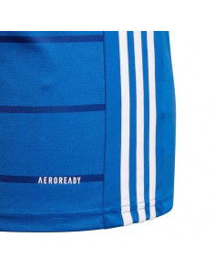 Adidas Campeon 21 Ανδρικό T-shirt Μπλε με Ρίγες FT6762 2