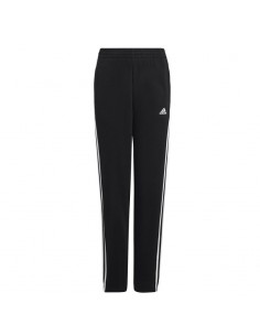 Adidas Παιδικό Παντελόνι Φόρμας Μαύρο Essentials 3-Stripes GQ8897