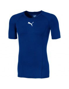 Puma Ανδρικό T-shirt Μαύρο με Λογότυπο 655918-03