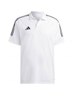 Adidas Ανδρικό T-shirt Polo Λευκό HS3580