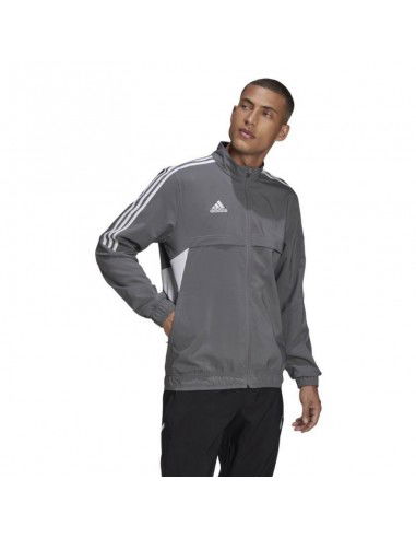 Adidas Condivo 22 Presentation Ανδρικό Μπουφάν Team Grey Four HD2272 Adidas Condivo 22 Presentation Ανδρικό Μπουφάν Team Grey Four HD2272