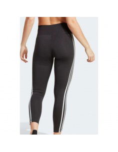 Adidas Training Γυναικείο Cropped Κολάν Ψηλόμεσο Μαύρο HT5438 2