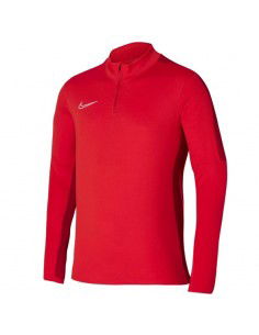 Nike Academy 23 Ανδρική Αθλητική Μπλούζα Μακρυμάνικη Dri-Fit με Φερμουάρ Μαύρη DR1352-010