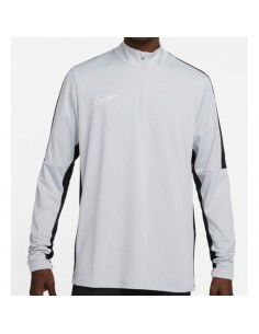 Nike Academy 23 Ανδρική Αθλητική Μπλούζα Μακρυμάνικη Dri-Fit με Φερμουάρ Μαύρη DR1352-010