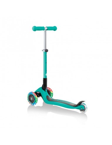 3wheel scooter Globber Foldable Lights Emerald Green Jr 437107 3wheel scooter Globber Foldable Lights Emerald Green Jr 437107