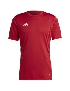 Adidas Table 23 Αθλητικό Ανδρικό T-shirt Κόκκινο με Στάμπα HT6552
