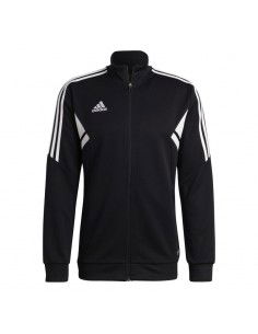 Adidas Condivo 22 Ανδρική Φούτερ Ζακέτα με Τσέπες Μαύρη HA6252