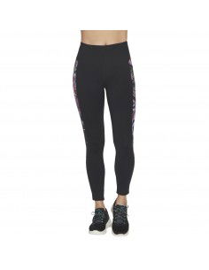 Skechers Go Flex Ultraviolet Γυναικείο Μακρύ Κολάν Μαύρο WLG249-BKPR