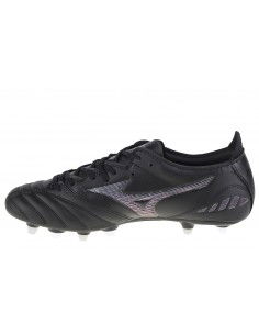 Mizuno Morelia Neo III Pro Mix P1GC228399 Χαμηλά Ποδοσφαιρικά Παπούτσια με Τάπες Μαύρα 2