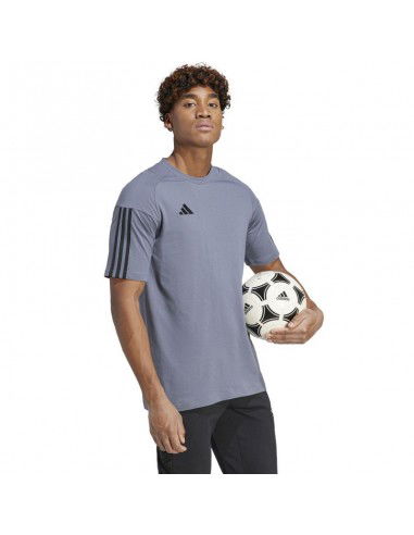 Adidas Tiro 23 Competition Ανδρικό T-shirt Μπλε με Λογότυπο IC4573 Adidas Tiro 23 Competition Ανδρικό T-shirt Μπλε με Λογότυπο IC4573