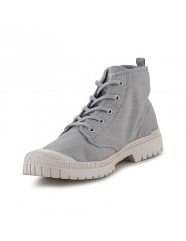 Palladium Γυναικεία Μποτάκια Γκρι 76838-073-M Palladium Γυναικεία Μποτάκια Γκρι 76838-073-M