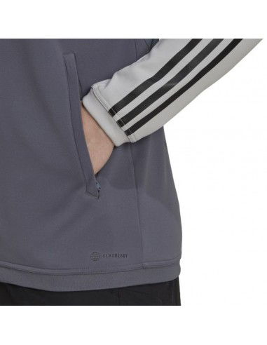 Adidas Tiro 23 Competition Ανδρική Ζακέτα με Φερμουάρ Γκρι HP1908 Adidas Tiro 23 Competition Ανδρική Ζακέτα με Φερμουάρ Γκρι HP1908