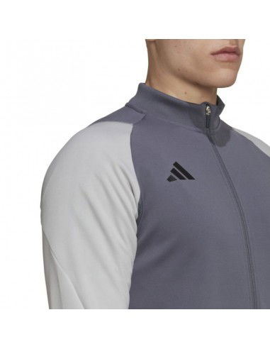Adidas Tiro 23 Competition Ανδρική Ζακέτα με Φερμουάρ Γκρι HP1908 Adidas Tiro 23 Competition Ανδρική Ζακέτα με Φερμουάρ Γκρι HP1908