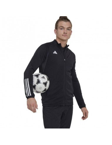 Adidas Tiro 23 Ανδρική Ζακέτα με Φερμουάρ Μαύρη HK7648 Adidas Tiro 23 Ανδρική Ζακέτα με Φερμουάρ Μαύρη HK7648