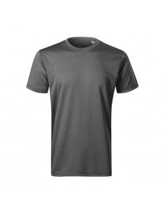 Malfini Ανδρικό Διαφημιστικό T-shirt Κοντομάνικο σε Γκρι Χρώμα MLI-810M1 2