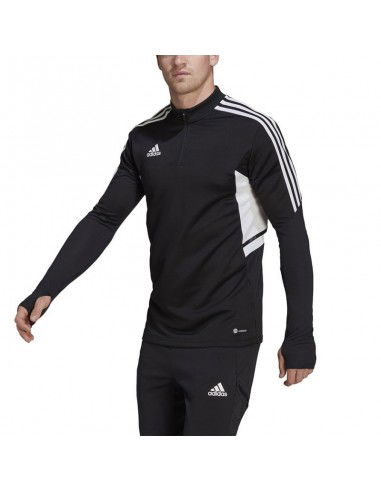 Adidas Condivo 22 Ανδρική Μπλούζα με Φερμουάρ Μακρυμάνικη Black / White HA6269 Adidas Condivo 22 Ανδρική Μπλούζα με Φερμουάρ Μακρυμάνικη Black / White HA6269