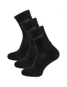 Alpinus Alpamayo FL43773 Trekking Κάλτσες Μαύρες 3 Ζεύγη 2