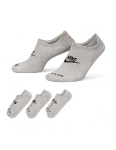 Nike Everyday Plus Cushioned DN3314-063 Αθλητικές Κάλτσες Γκρι 3 Ζεύγη