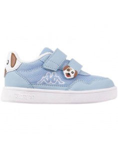 Kappa Παιδικά Sneakers Pio με Σκρατς για Αγόρι Γαλάζια 280023M-6510
