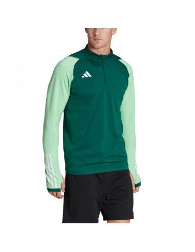 Adidas Tiro 23 Competition Ανδρική Μπλούζα με Φερμουάρ Μακρυμάνικη Πράσινη HU1308 Adidas Tiro 23 Competition Ανδρική Μπλούζα με Φερμουάρ Μακρυμάνικη Πράσινη HU1308