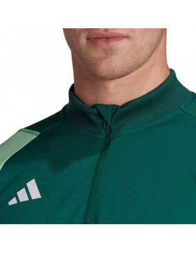 Adidas Tiro 23 Competition Ανδρική Μπλούζα με Φερμουάρ Μακρυμάνικη Πράσινη HU1308 Adidas Tiro 23 Competition Ανδρική Μπλούζα με Φερμουάρ Μακρυμάνικη Πράσινη HU1308