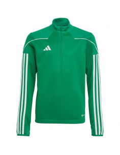 Adidas Παιδική Χειμερινή Μπλούζα Μακρυμάνικη Πράσινη Tiro 23 IB8473
