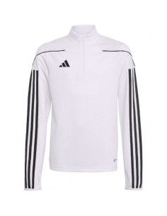 Adidas Παιδική Χειμερινή Μπλούζα Μακρυμάνικη Λευκή Tiro 23 IB8477