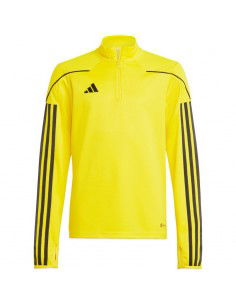 Adidas Παιδική Χειμερινή Μπλούζα Μακρυμάνικη Κίτρινη Tiro 23 IC7880
