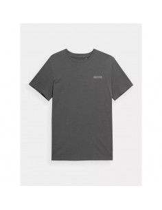 4F Αθλητικό Ανδρικό T-shirt Γκρι Μονόχρωμο 4FSS23TTSHM355-22S 2