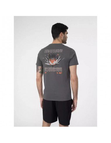 4F Αθλητικό Ανδρικό T-shirt Γκρι Μονόχρωμο 4FSS23TTSHM355-22S 4F Αθλητικό Ανδρικό T-shirt Γκρι Μονόχρωμο 4FSS23TTSHM355-22S