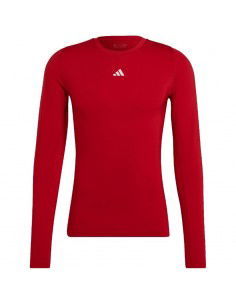 Adidas Techfit Langarm Ανδρική Μπλούζα Μακρυμάνικη Κόκκινη HP0639