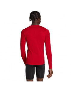 Adidas Techfit Langarm Ανδρική Μπλούζα Μακρυμάνικη Κόκκινη HP0639 2