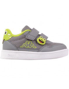 Kappa Παιδικά Sneakers με Σκρατς για Αγόρι Γκρι 280023M-1633