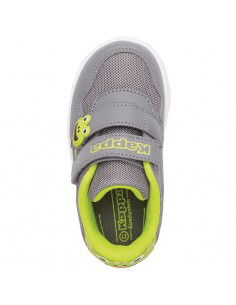 Kappa Παιδικά Sneakers με Σκρατς για Αγόρι Γκρι 280023M-1633 2