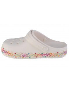 Crocs Παιδικά Ανατομικά Σαμπό Θαλάσσης 208269-94S Λευκά 2