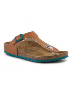 Birkenstock Παιδικές Σαγιονάρες Flip Flops Καφέ Gizeh 1024327