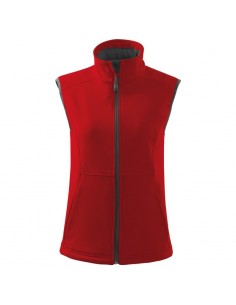 Malfini Softshell Γυναικείο Αμάνικο Μπουφάν Κόκκινο MLI-51607