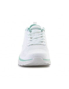 Skechers Bobs Squad Chaos Γυναικεία Sneakers Λευκά 117212-OFWT 2