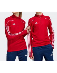Adidas Παιδική Χειμερινή Μπλούζα Μακρυμάνικη Κόκκινη Tiro 23 HS3489 2