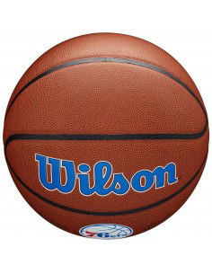 Wilson NBA Philadelphia 76ers Μπάλα Μπάσκετ Indoor/Outdoor WTB3100XBPHI 2
