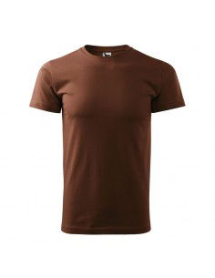 Malfini Ανδρικό Διαφημιστικό T-shirt Κοντομάνικο σε Καφέ Χρώμα MLI-13738 2