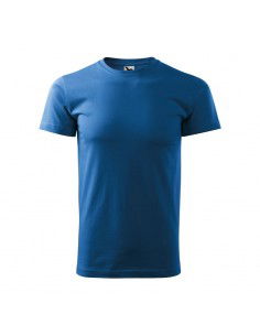 Malfini Ανδρικό Διαφημιστικό T-shirt Κοντομάνικο σε Μπλε Χρώμα MLI-13714 2