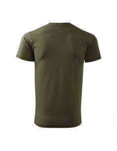 Malfini Ανδρικό Διαφημιστικό T-shirt Κοντομάνικο σε Πράσινο Χρώμα MLI-13769 2