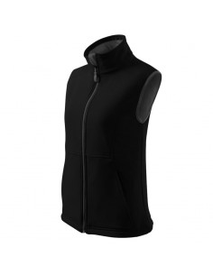 Malfini Softshell Γυναικείο Αμάνικο Μπουφάν Μαύρο MLI-51601 2