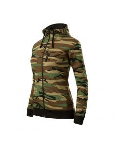 Malfini Camo Zipper Sweatshirt W MLIC2033
